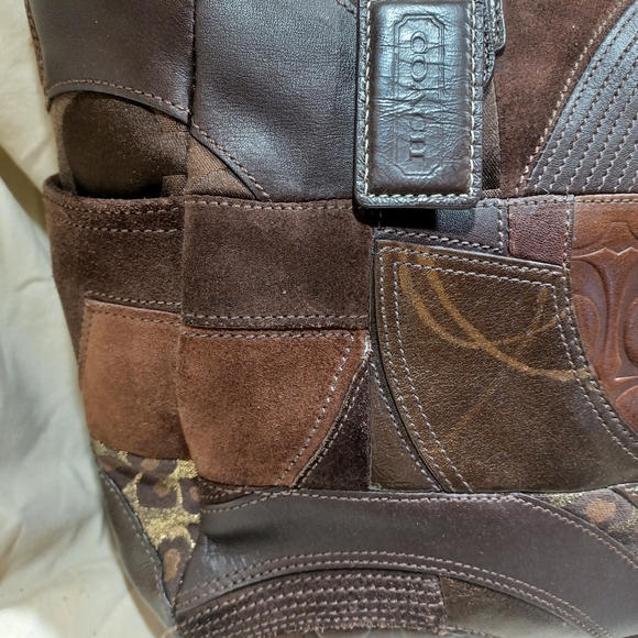 Coach patchwork shoulder bag - Picture 2 of 9
